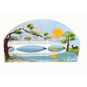 Formal Garden Shelia’s Limited Edition Wooden‎ Plaque Signed 1994